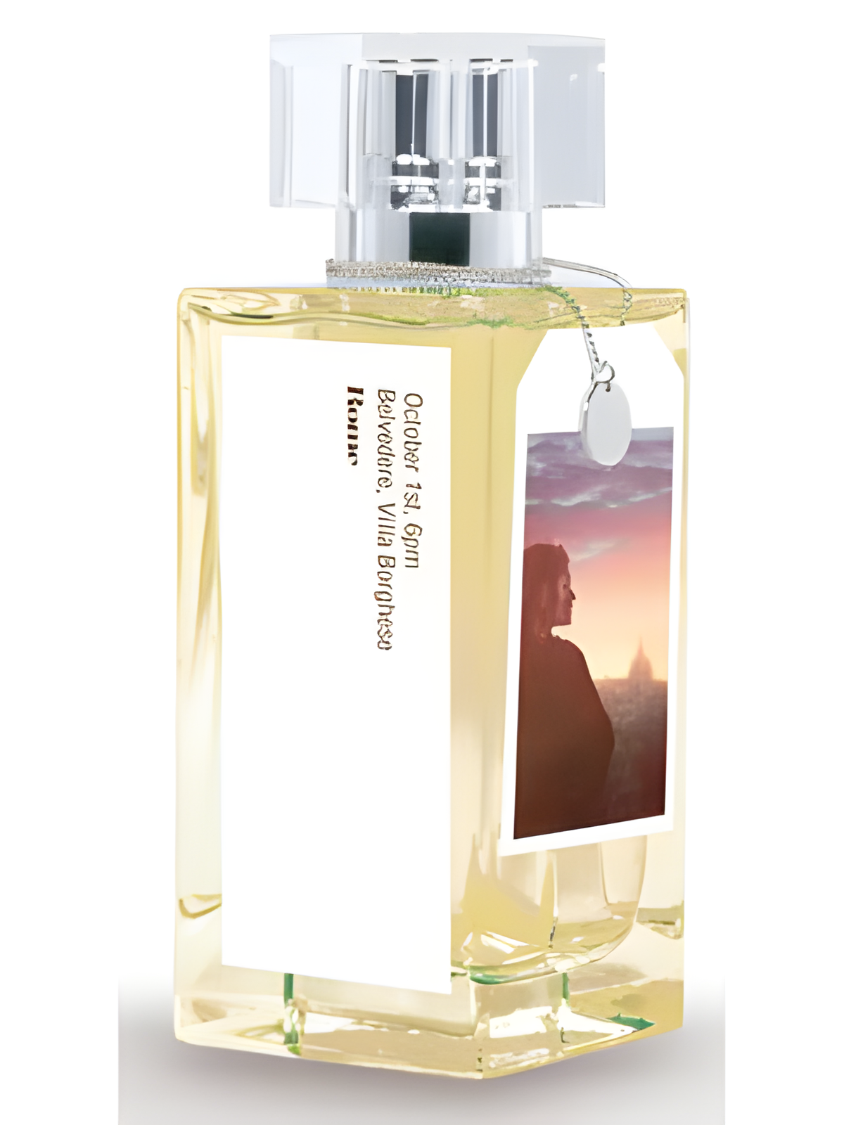 October 1st 6pm Belvedere Villa Borghese - Roma by Memento Italian Olfactive Landscapes perfume bottle