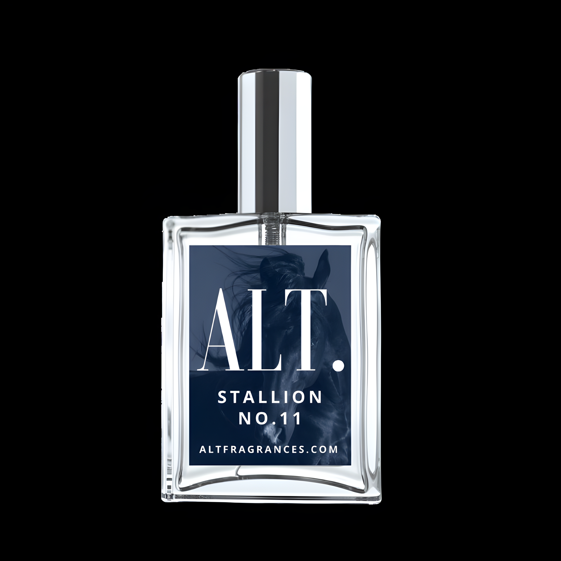 Stallion by ALT. Fragrances perfume bottle
