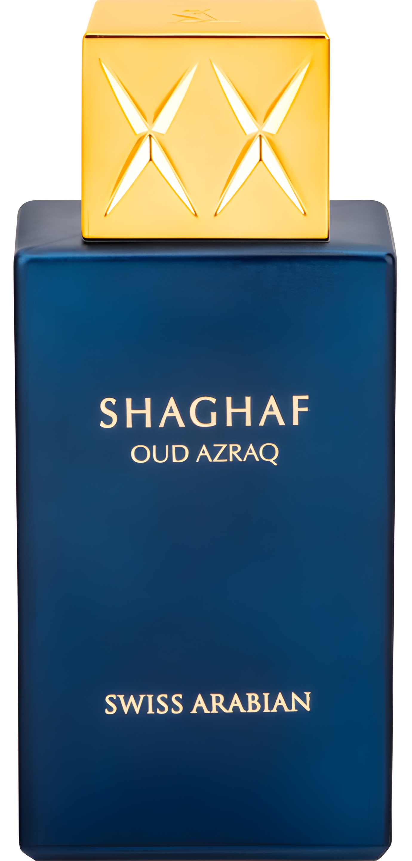 Shaghaf Oud Azraq by Swiss Arabian perfume bottle