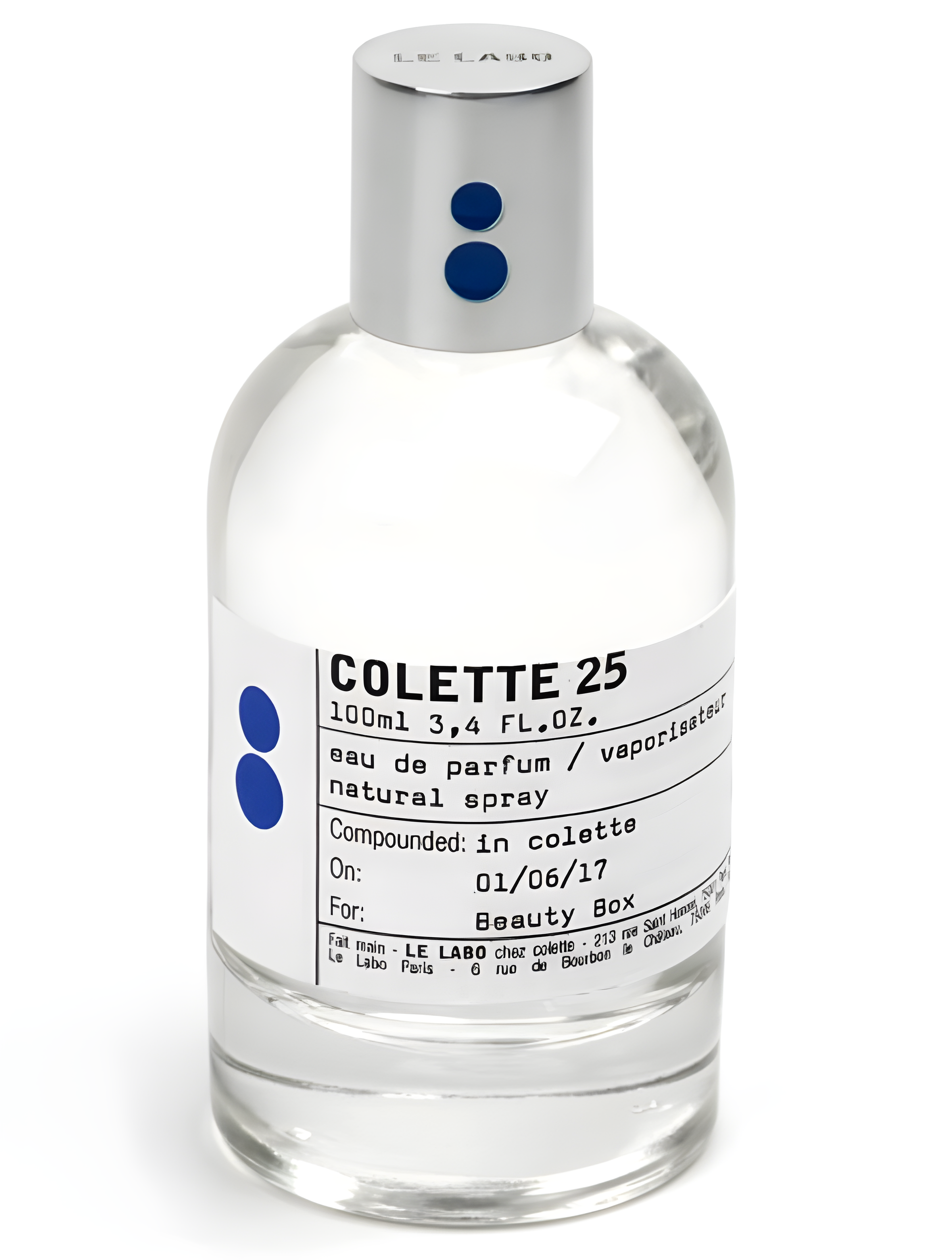 Colette 25 by Le Labo perfume bottle