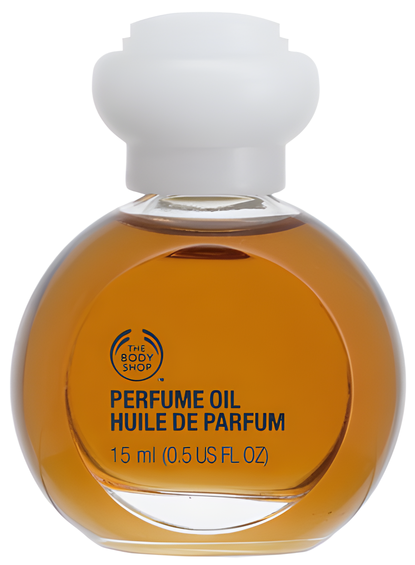 Woody Sandalwood Perfume Oil by The Body Shop perfume bottle