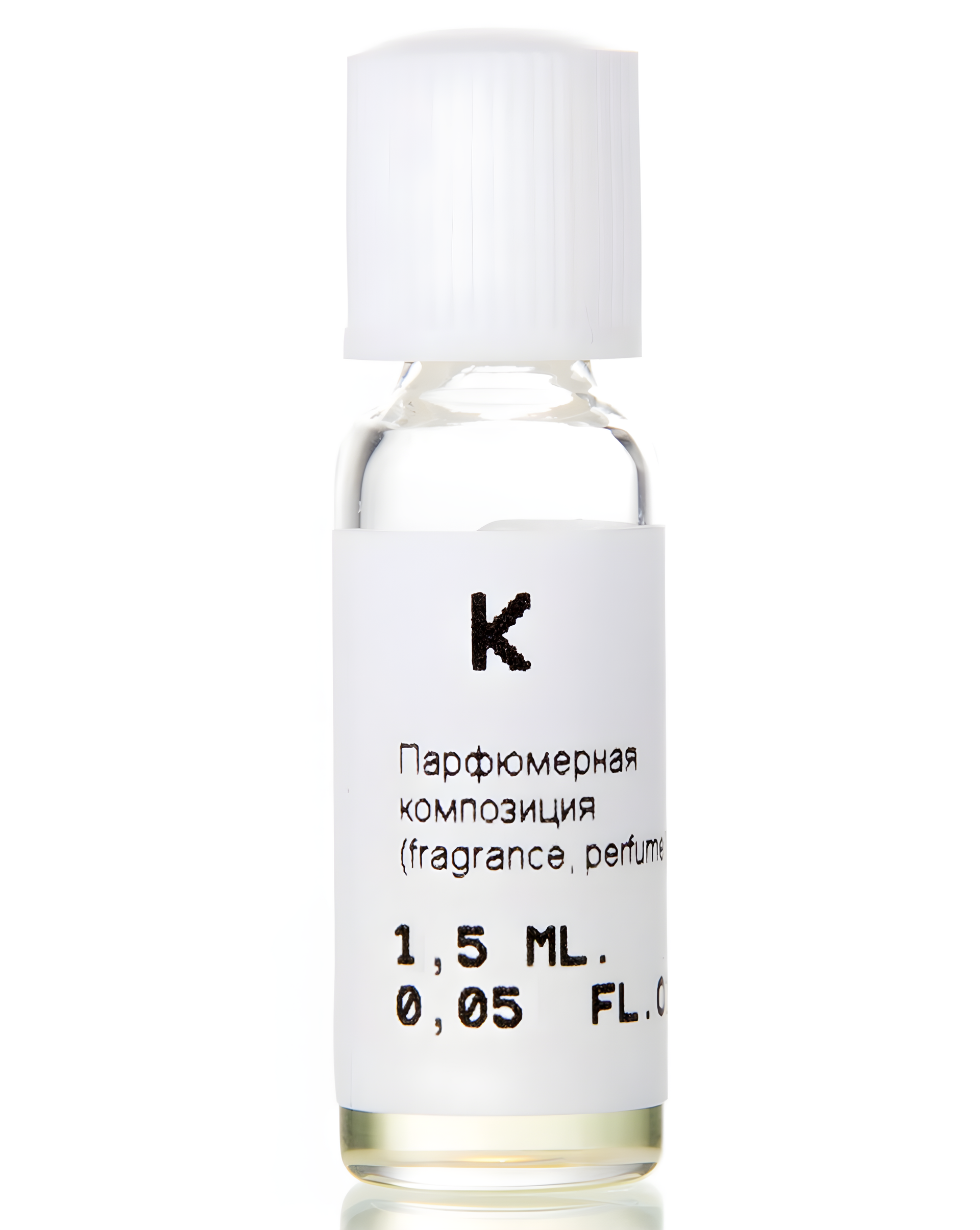 К (K) by Nikkos-Oskol Fragrance perfume bottle