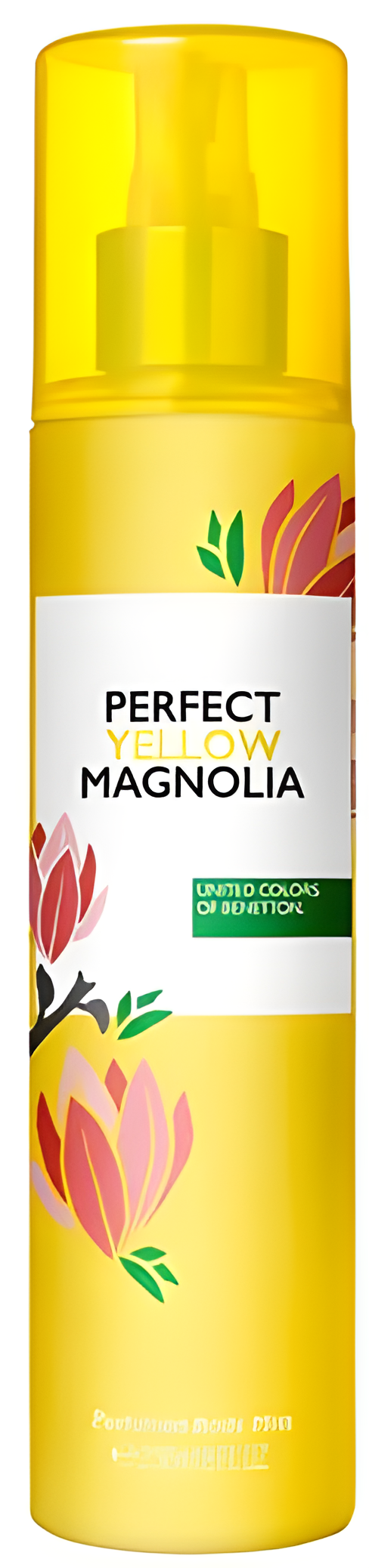 Perfect Yellow Magnolia by Benetton perfume bottle