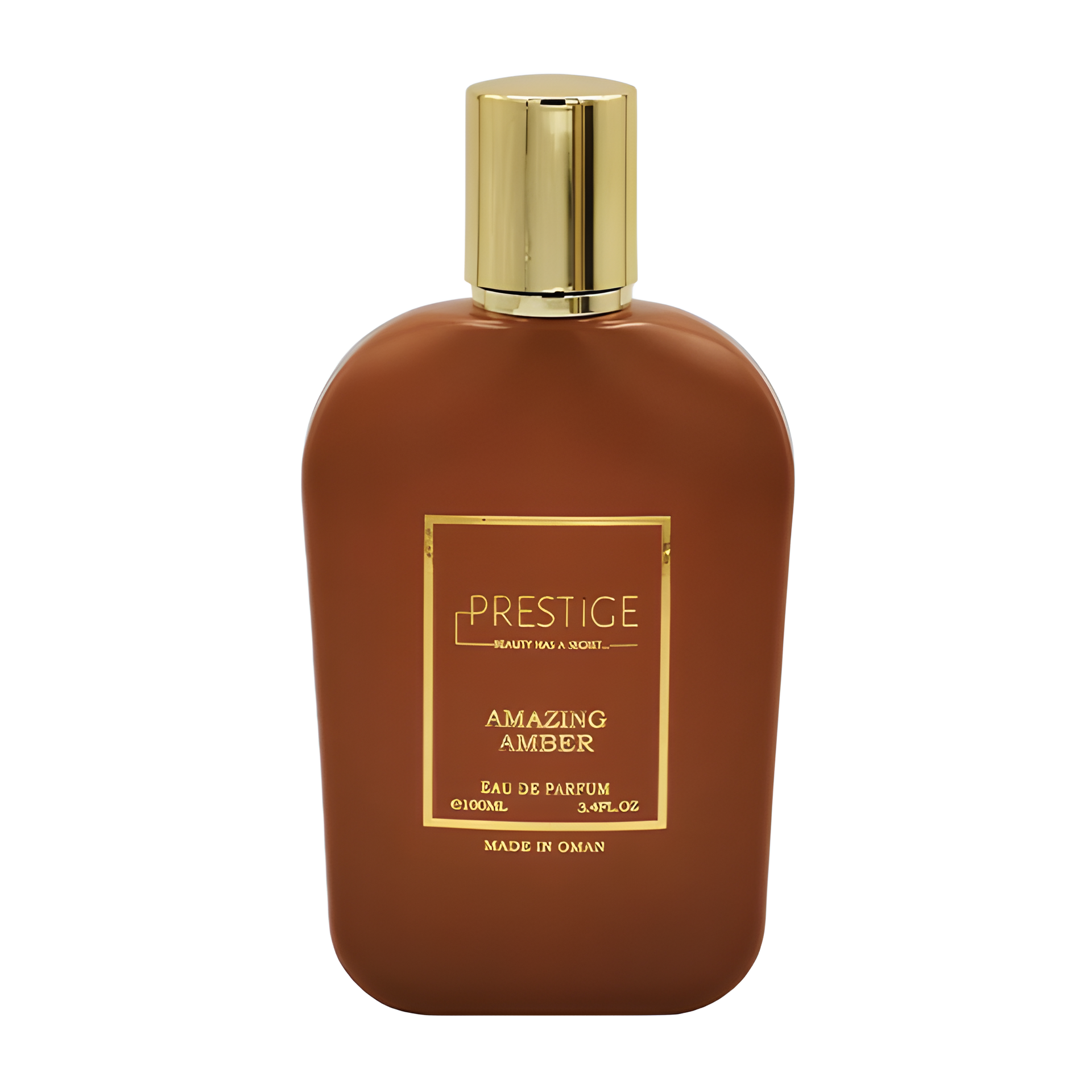Amazing Amber by Prestige - Beauty Has a Secret perfume bottle