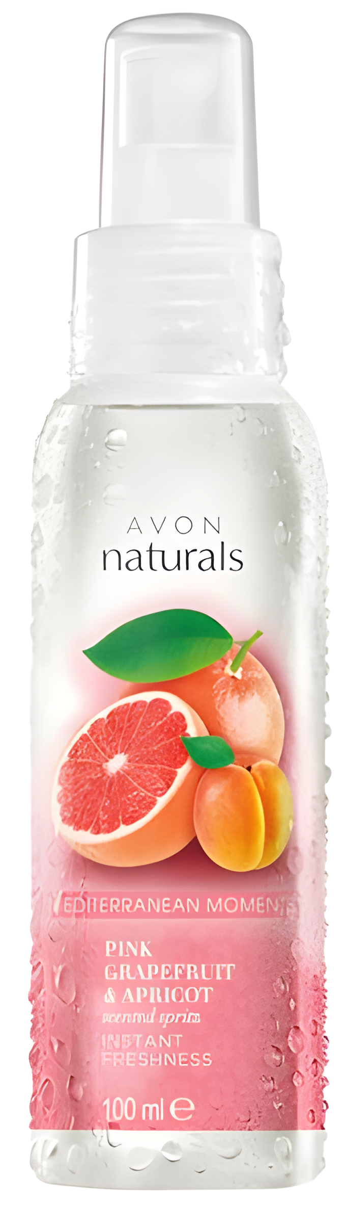 Naturals Pink Grapefruit Apricot by Avon perfume bottle