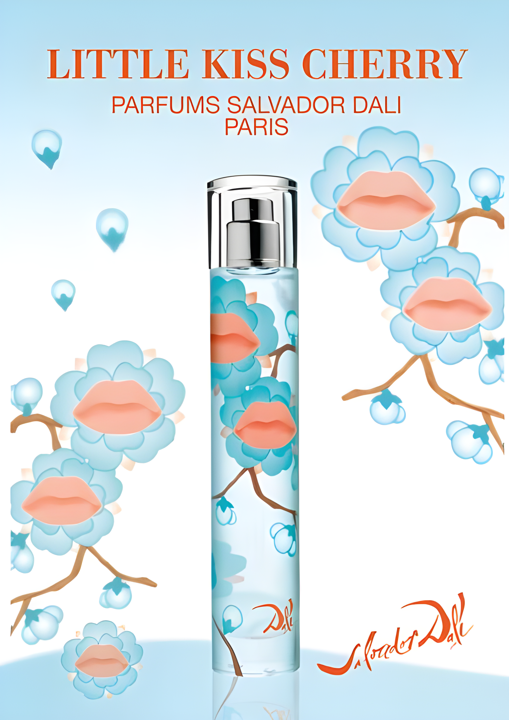 Little Kiss Cherry by Salvador Dali perfume bottle