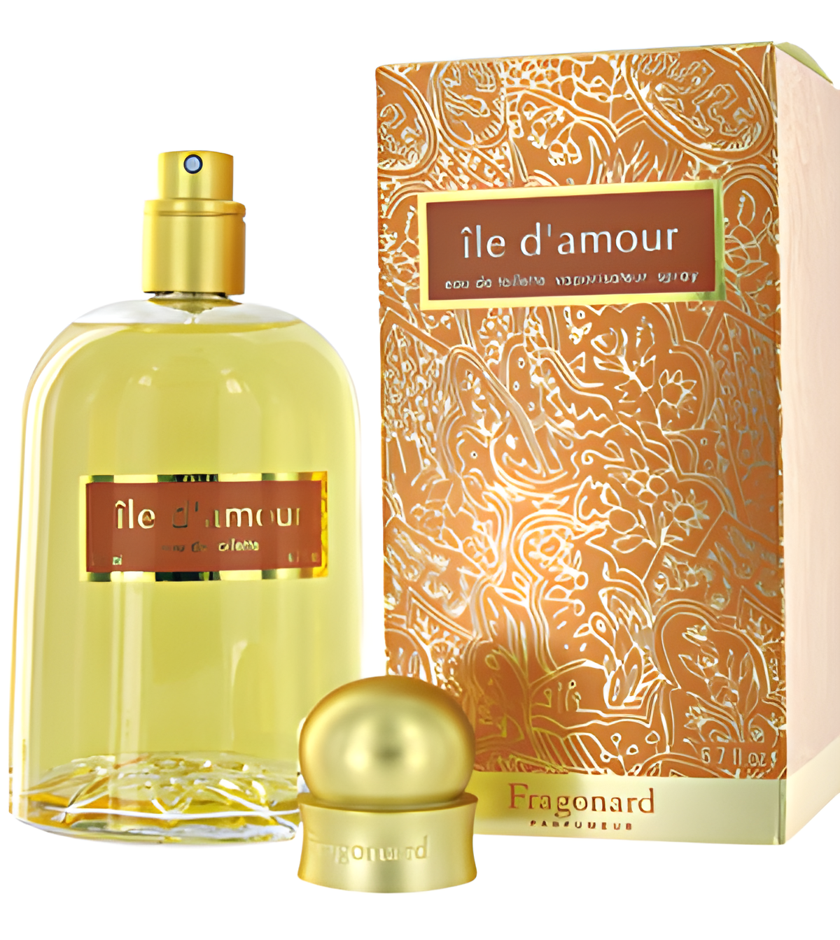 Ile d'Amour by Fragonard perfume bottle