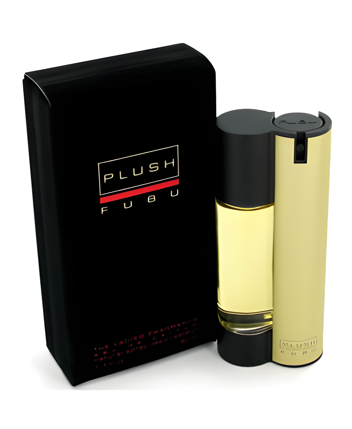 Plush by FUBU perfume bottle