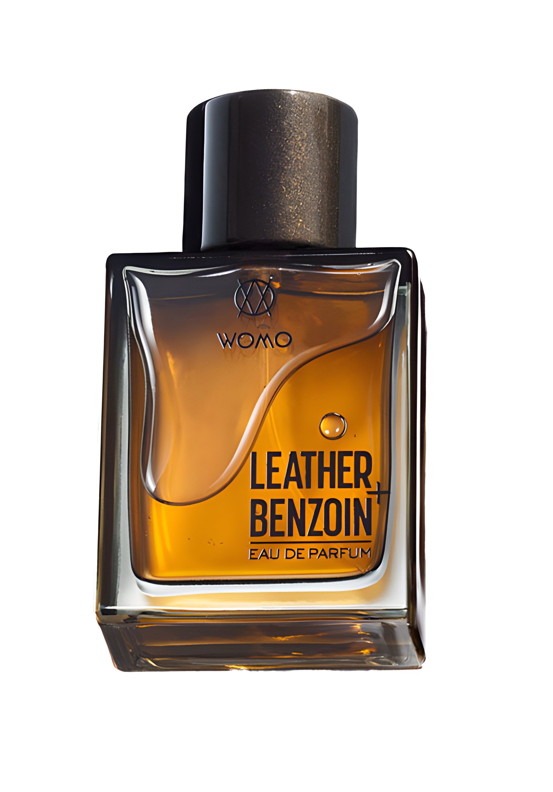 Leather + Benzoin by Womo perfume bottle