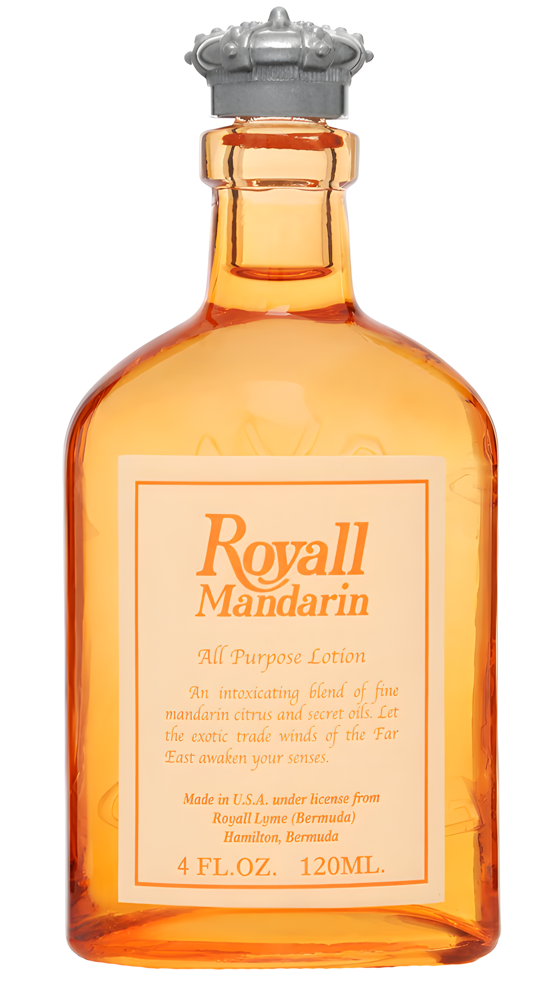 Royall Mandarin by Royall Lyme Bermuda perfume bottle
