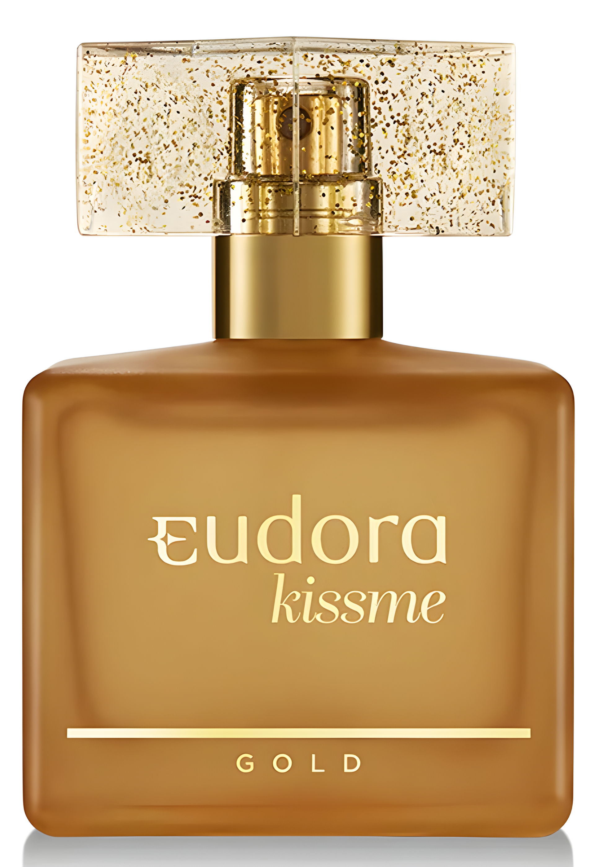 Kiss Me Gold by Eudora perfume bottle