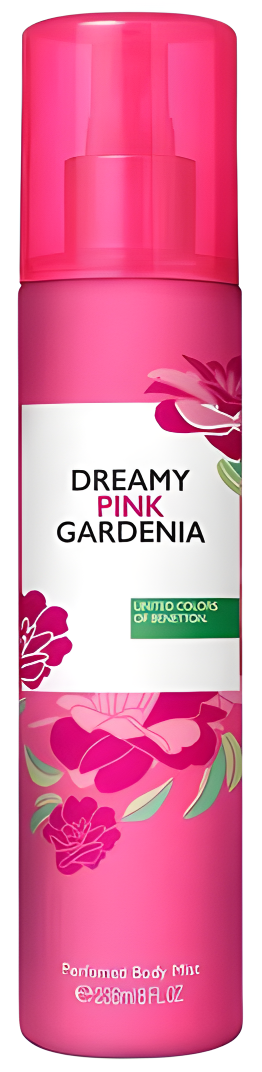 Dreamy Pink Gardenia by Benetton perfume bottle
