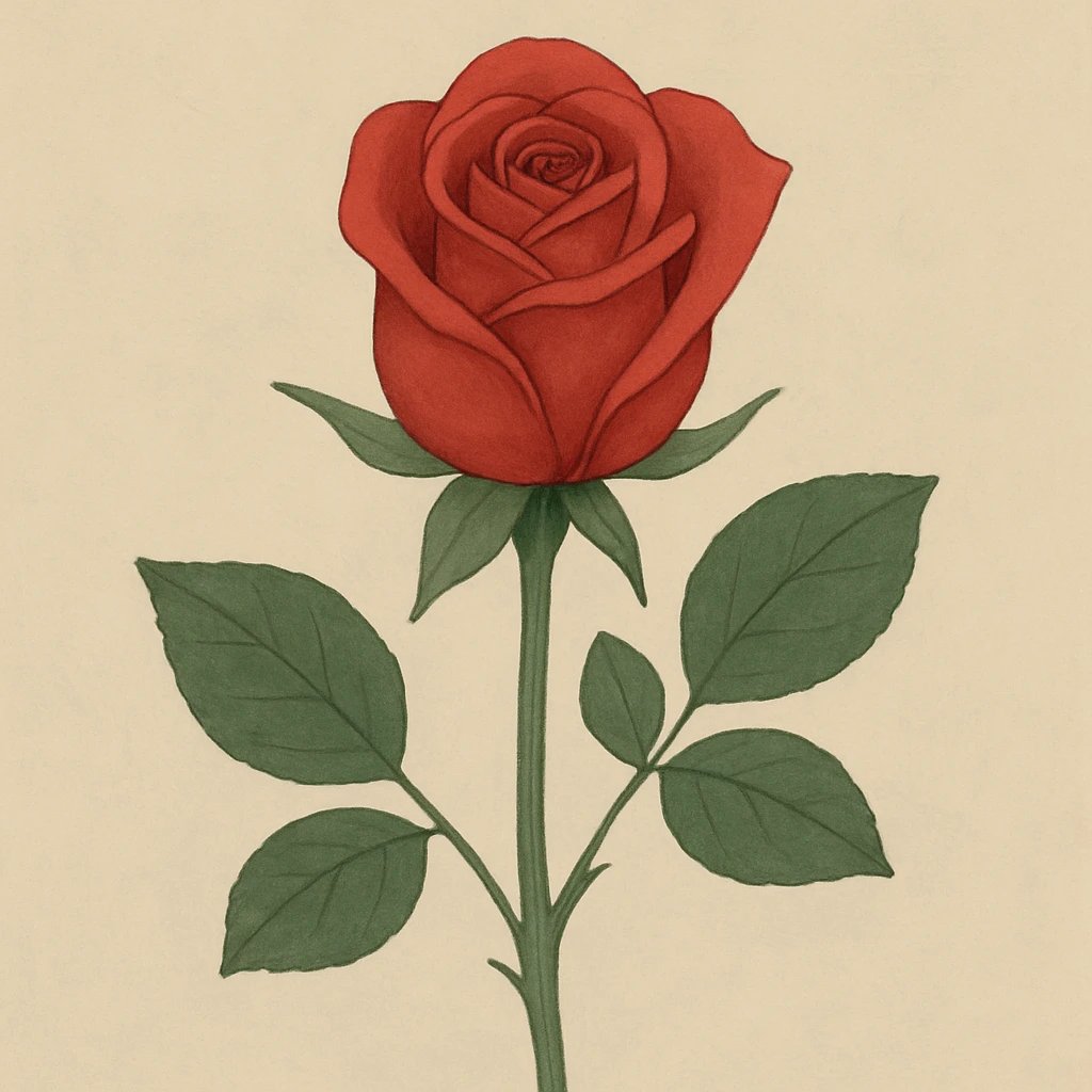 Picture of Rose note