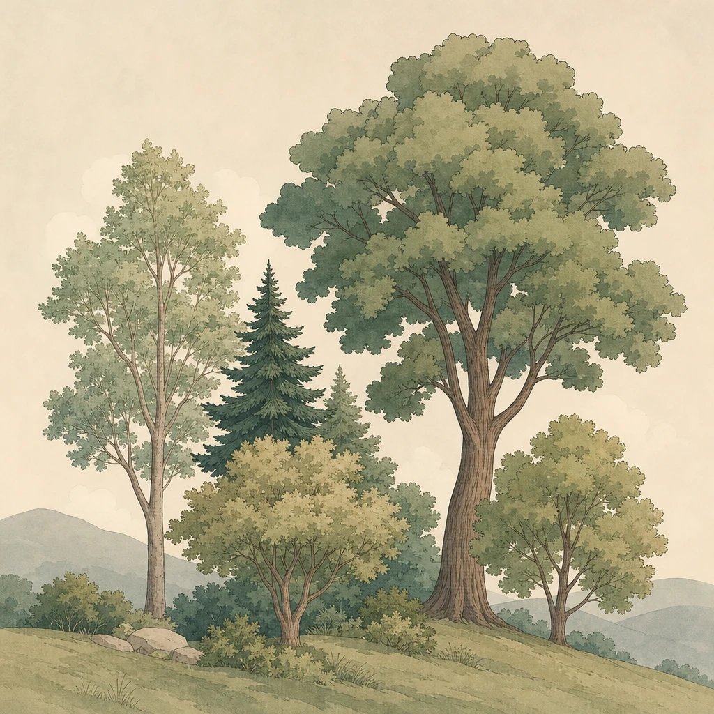 Picture of Trees note