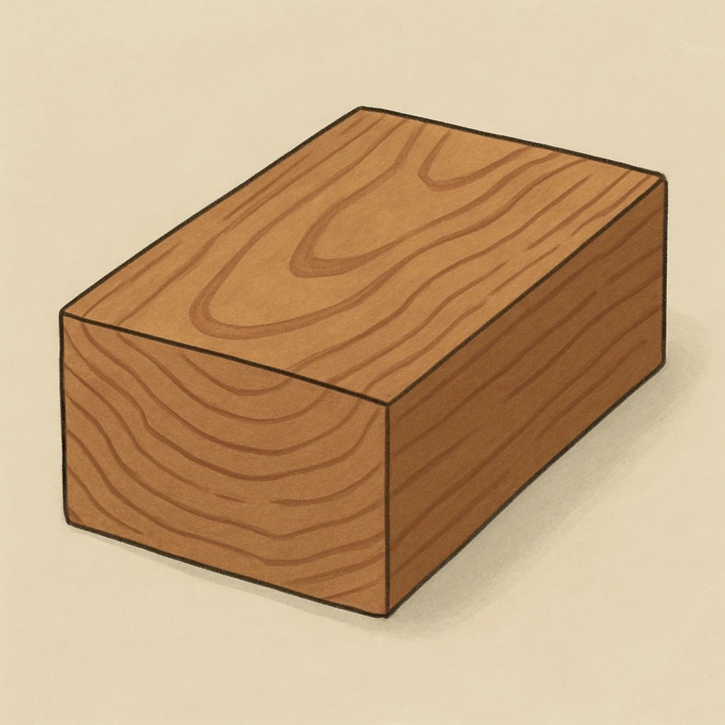 Picture of Teak Wood note
