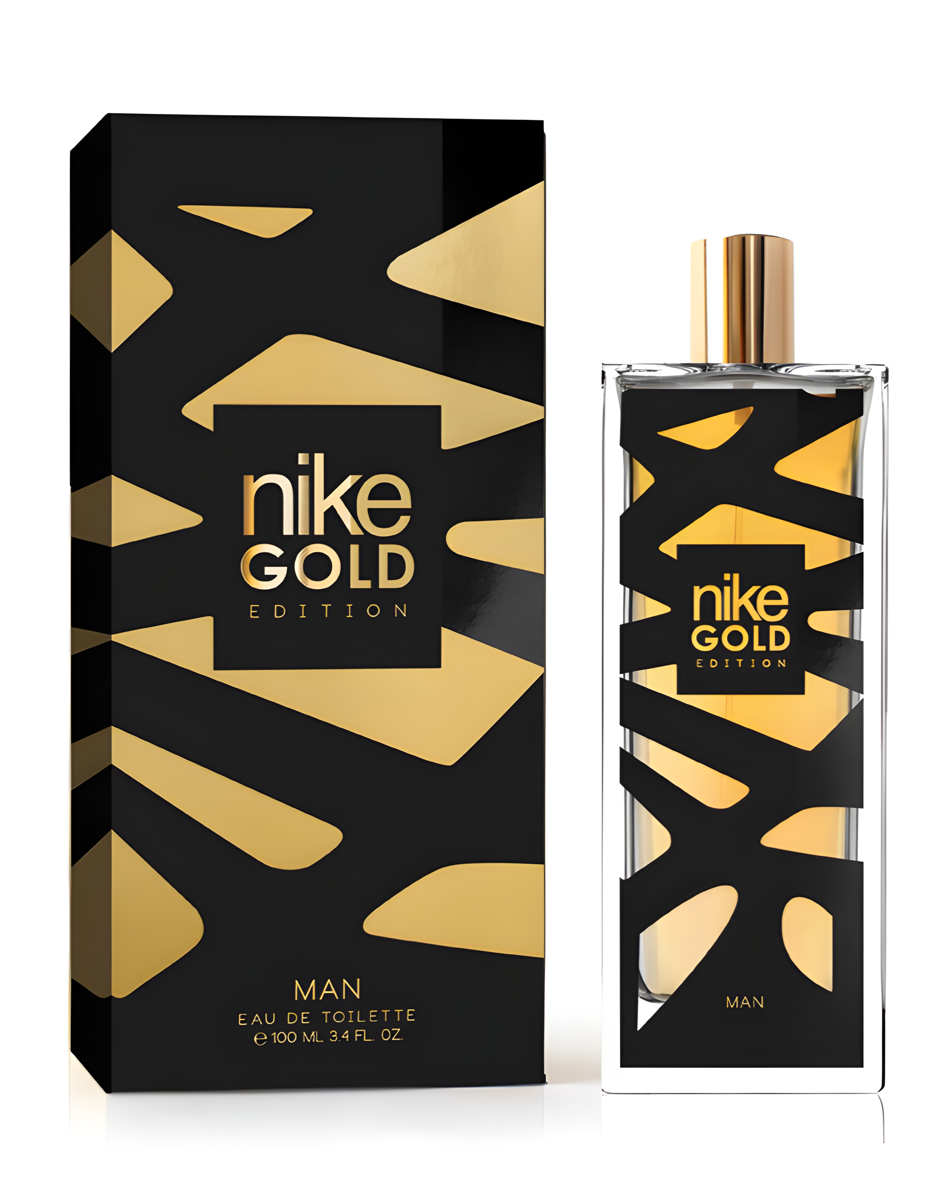 Gold Edition Man by Nike perfume bottle