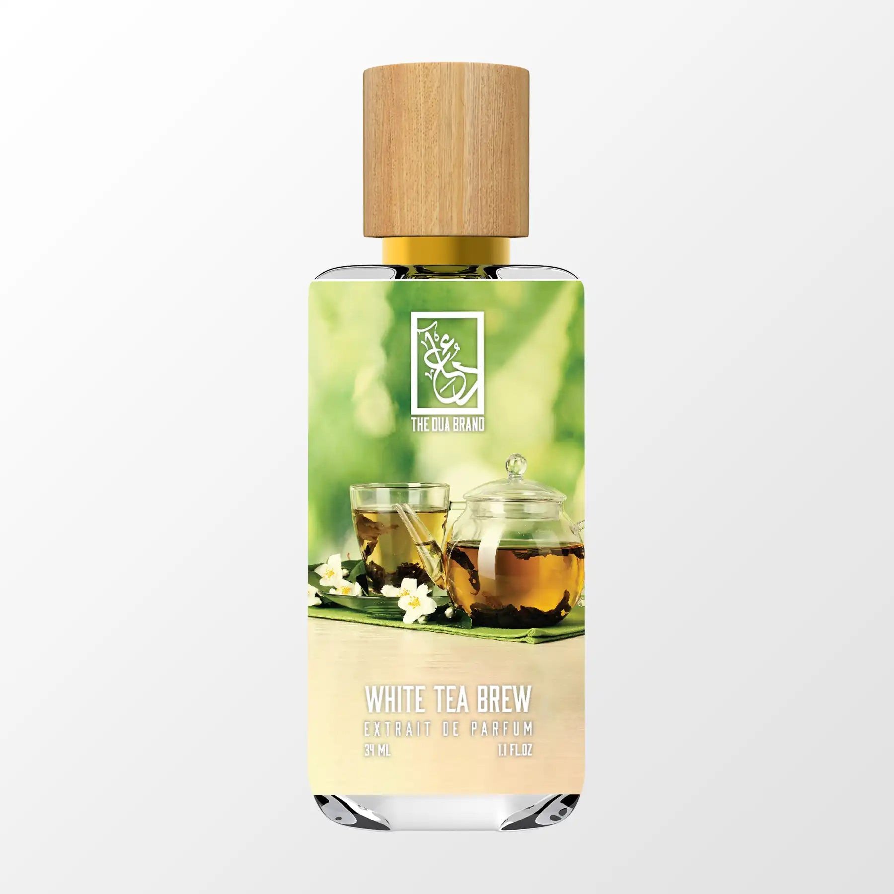 White Tea Brew by The Dua Brand perfume bottle