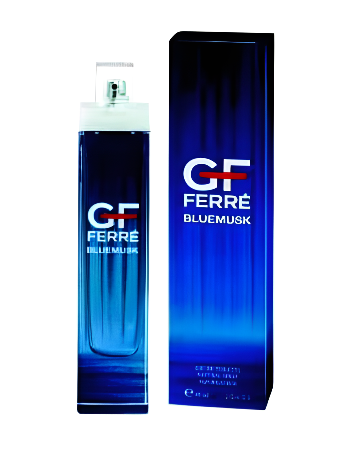 GF Ferre Bluemusk by Gianfranco Ferre perfume bottle
