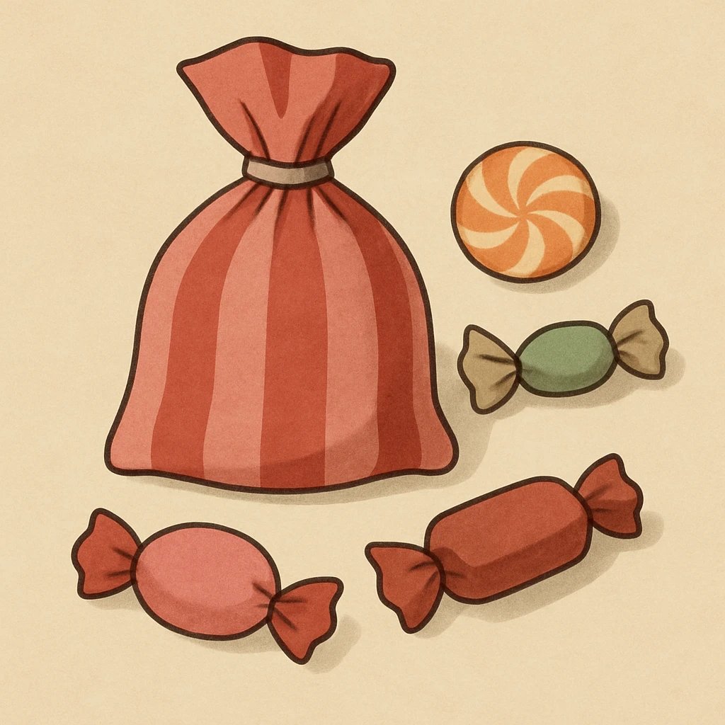 Picture of Candies note