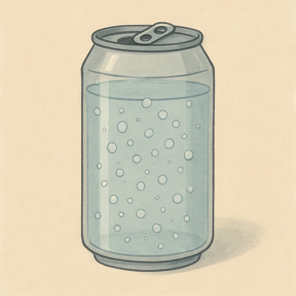 Picture of Sparkling Water note