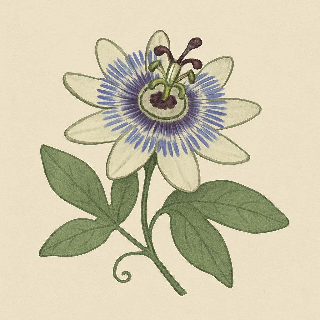 Picture of Passion Flower note