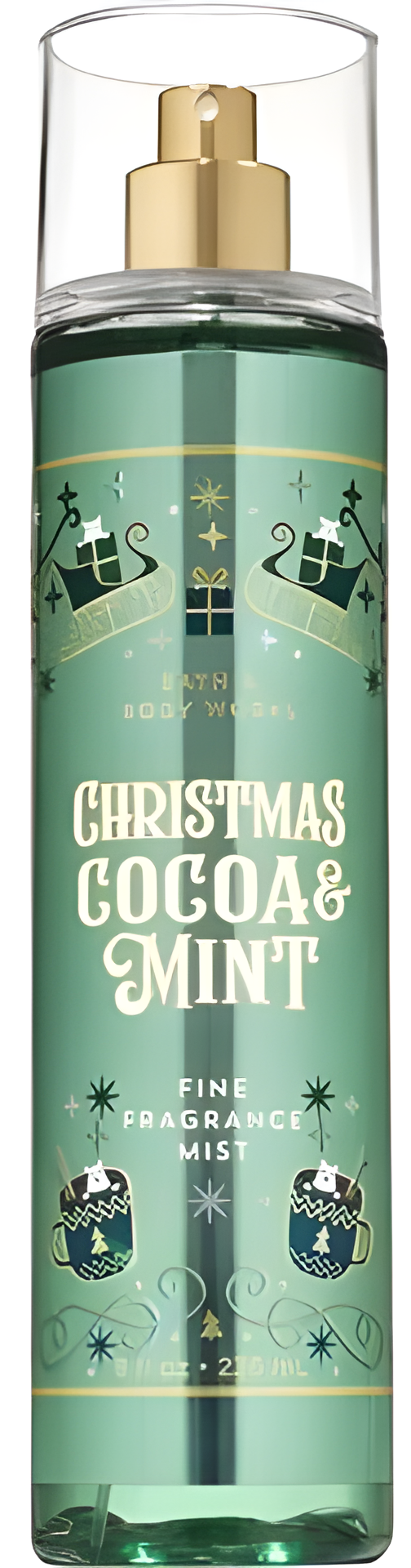Christmas Cocoa & Mint by Bath & Body Works perfume bottle