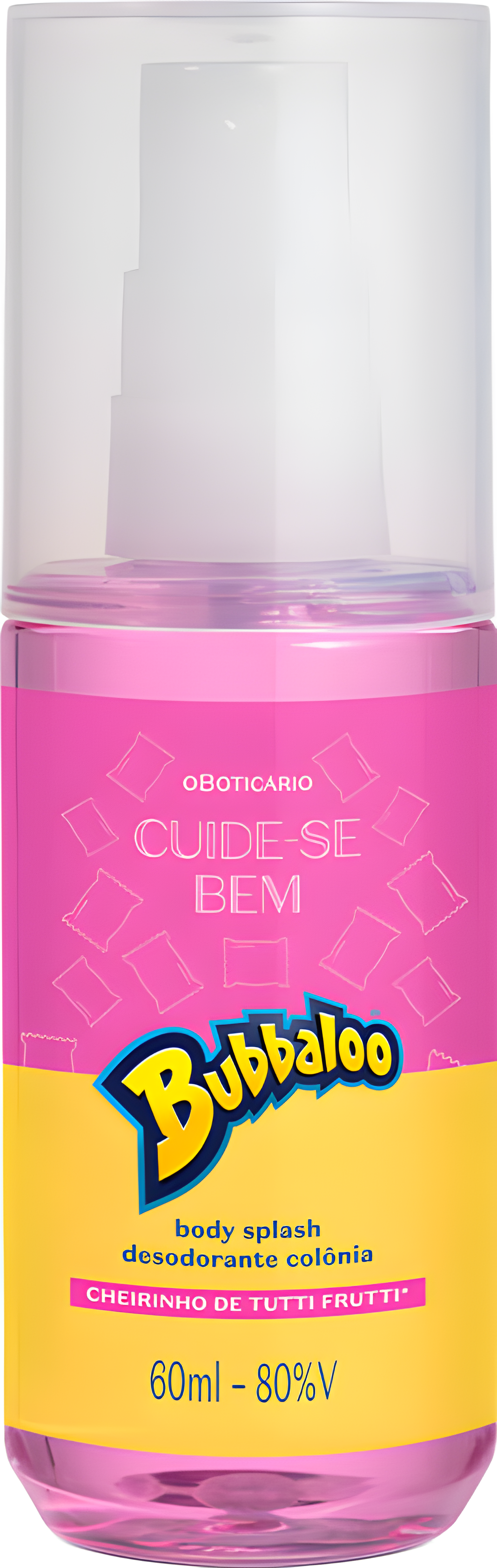 Cuide-Se Bem Bubbaloo Tutti Frutti by O Boticário perfume bottle