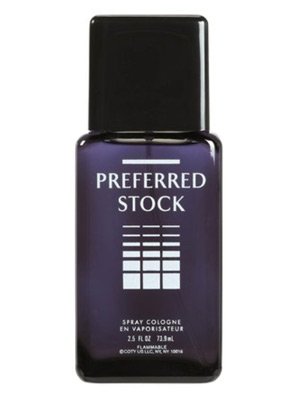 Preferred Stock by Coty perfume bottle