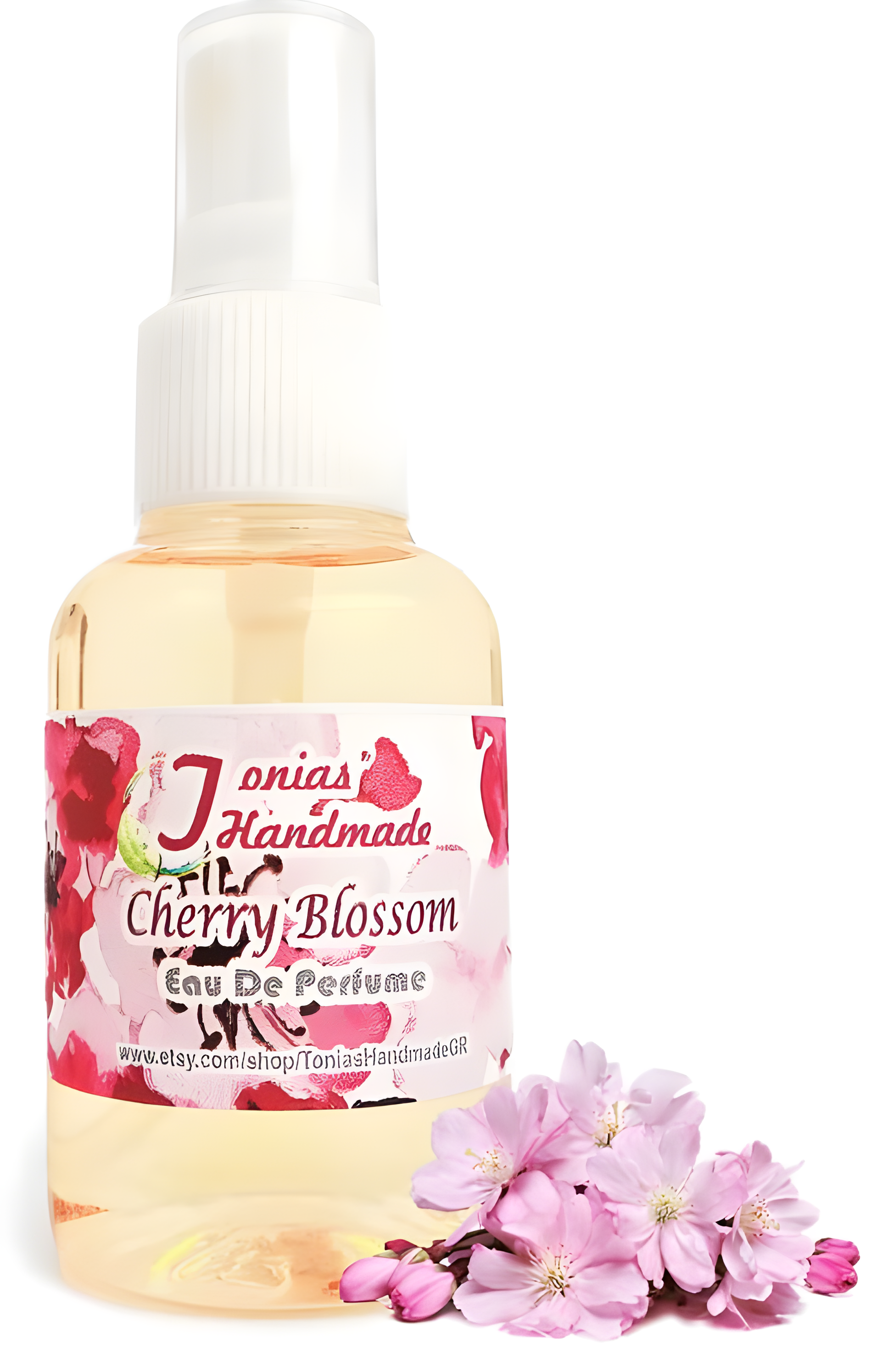 Cherry Blossom by Tonias' Handmade perfume bottle