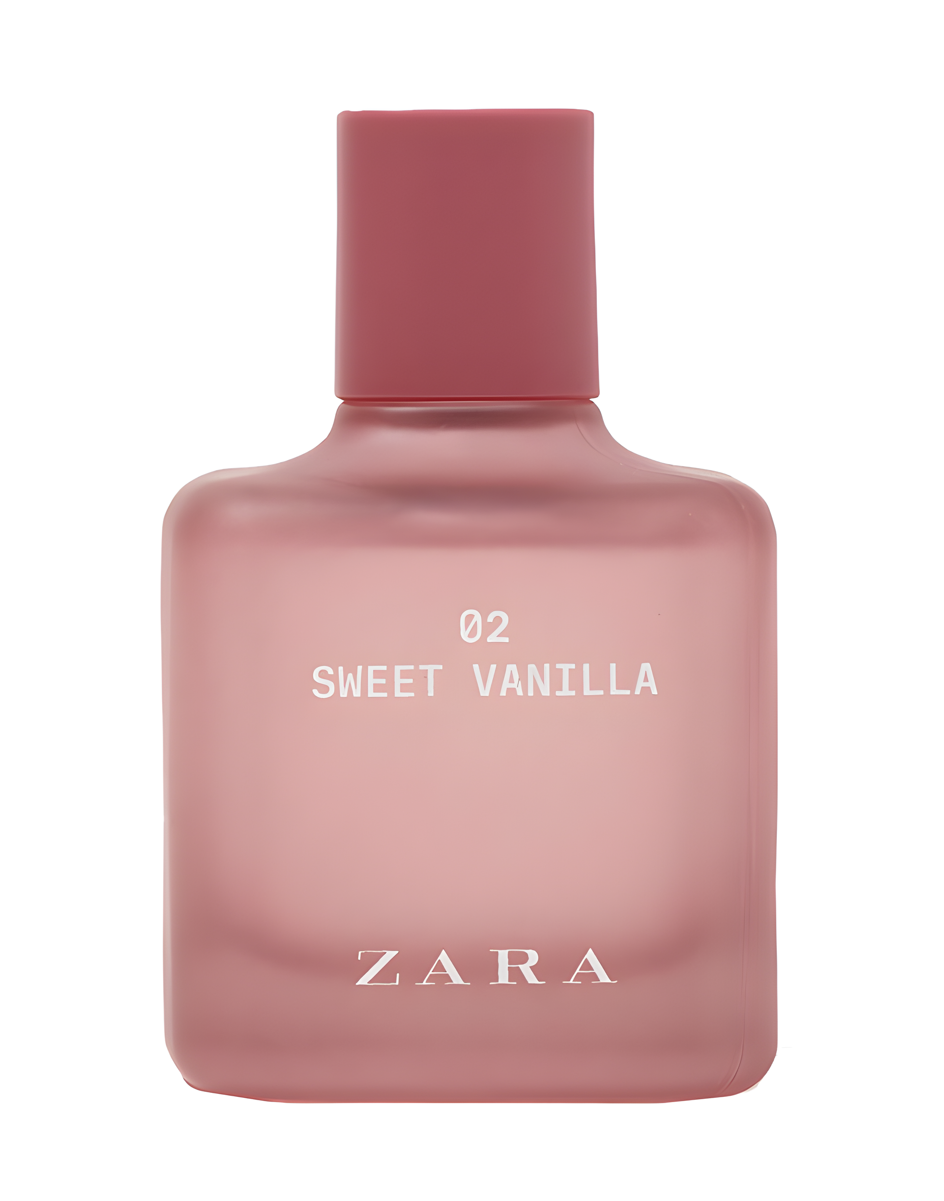 02 Sweet Vanilla by Zara perfume bottle
