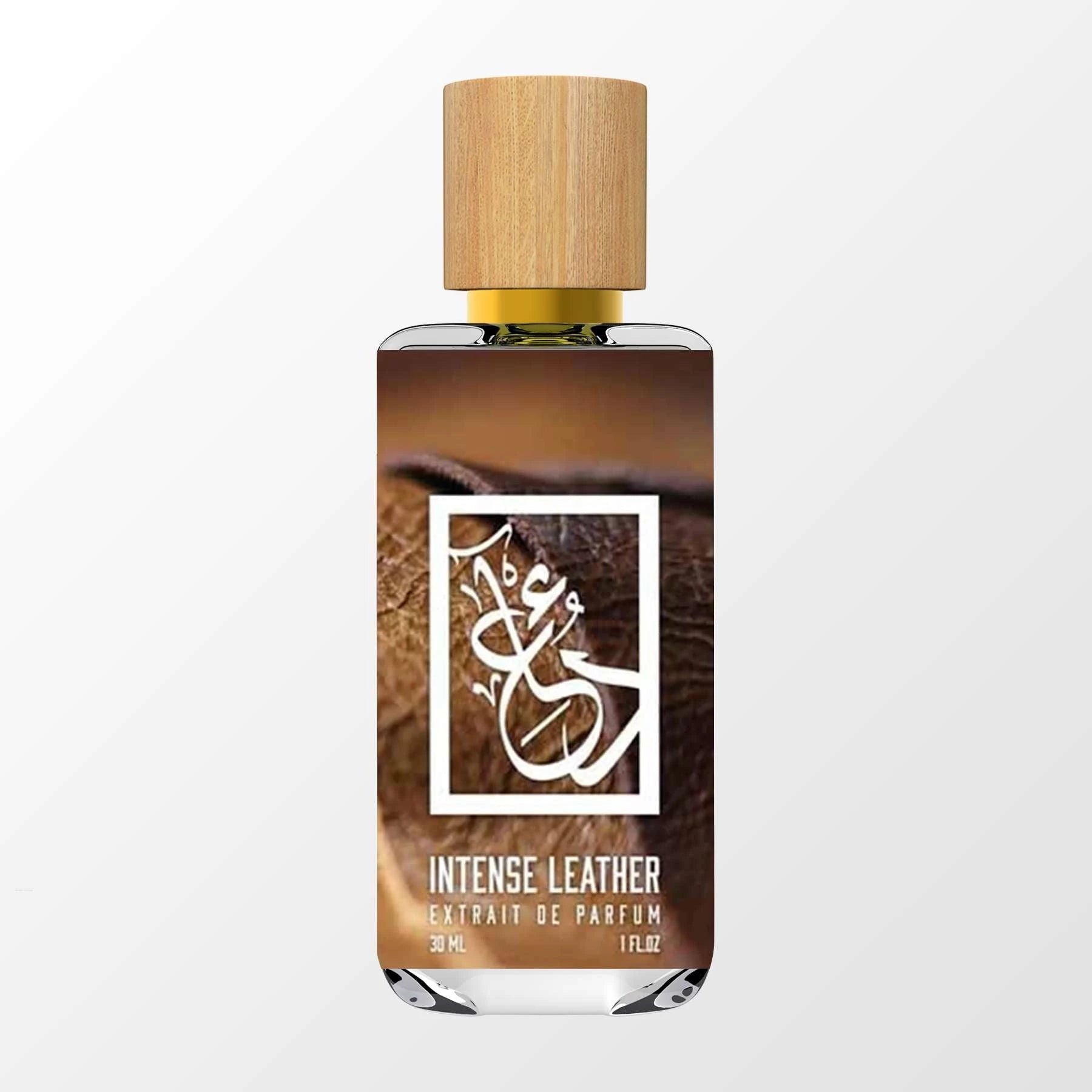 Intense Leather by The Dua Brand perfume bottle