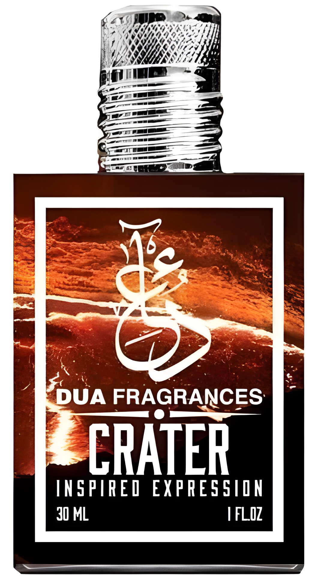 Crater by The Dua Brand perfume bottle