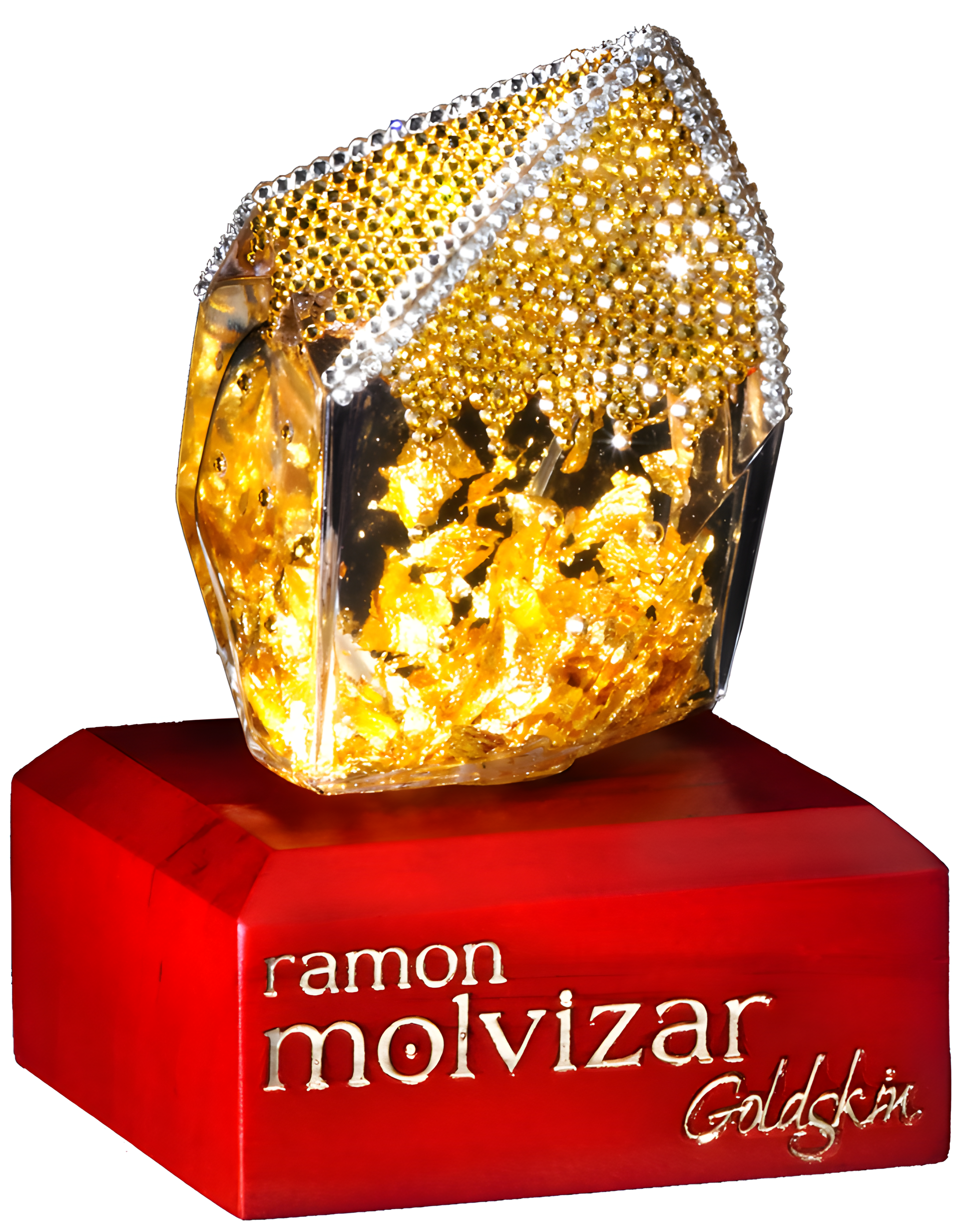 Goldskin by Ramon Molvizar perfume bottle