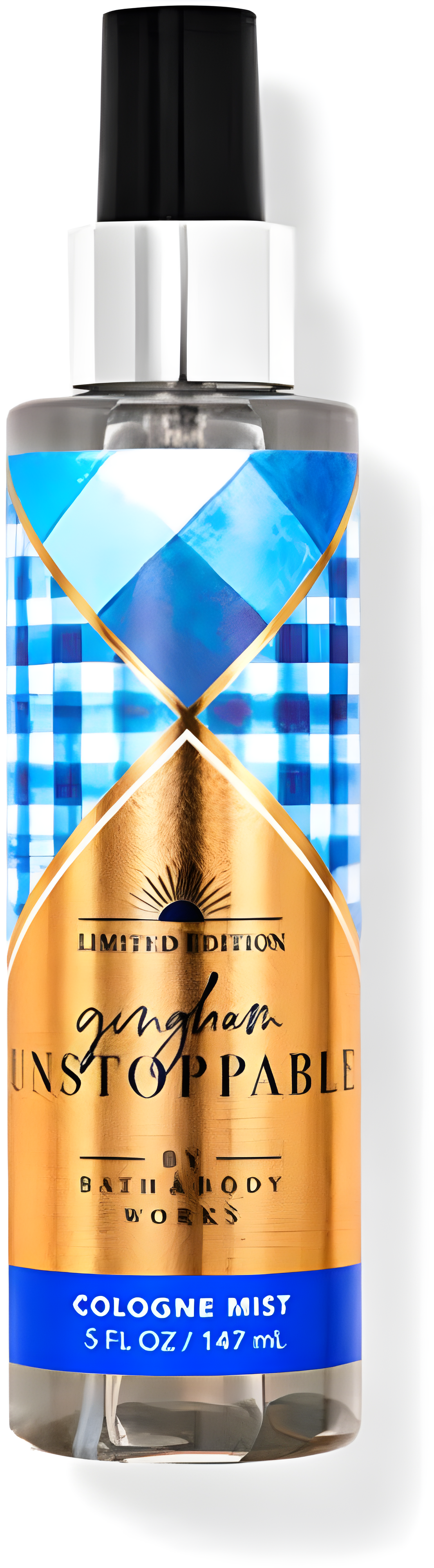Gingham Unstoppable by Bath & Body Works perfume bottle