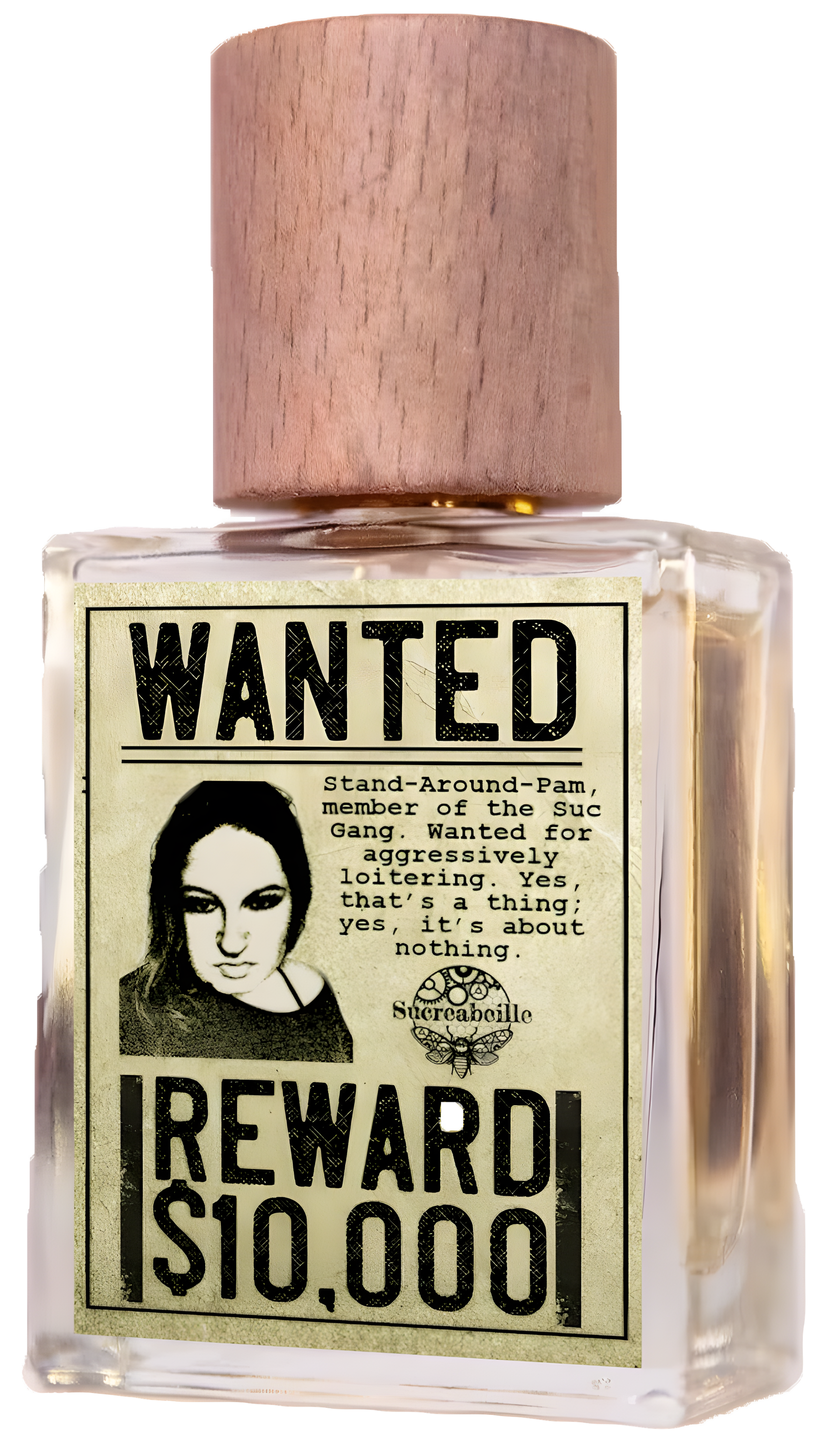 Wanted by Sucreabeille perfume bottle