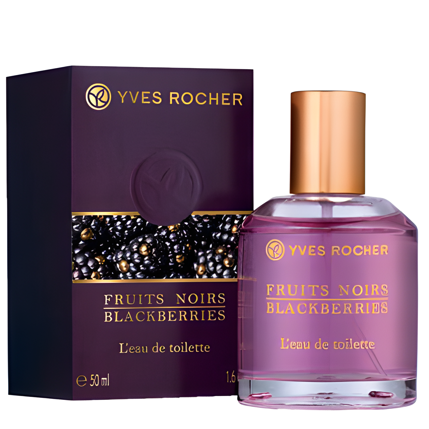 Fruits Noirs Blackberries by Yves Rocher perfume bottle