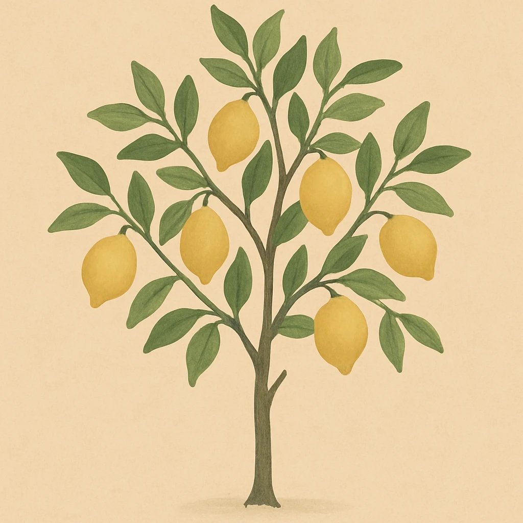 Picture of Lemon Tree note