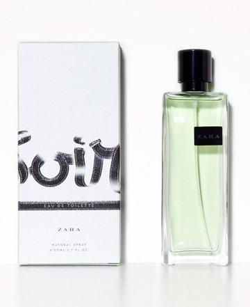 Soir by Zara perfume bottle
