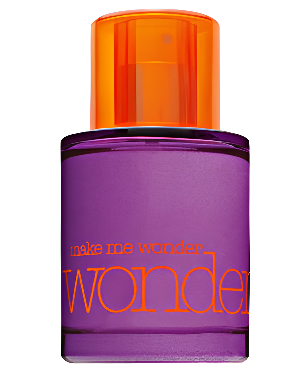 Make Me Wonder by Avon perfume bottle