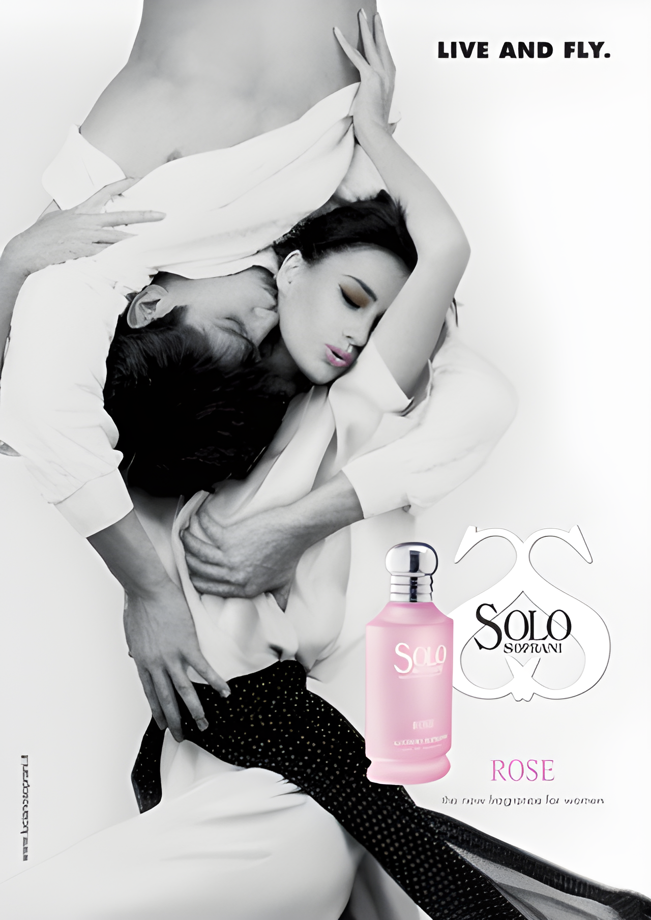 Solo Soprani Rose by Luciano Soprani perfume bottle