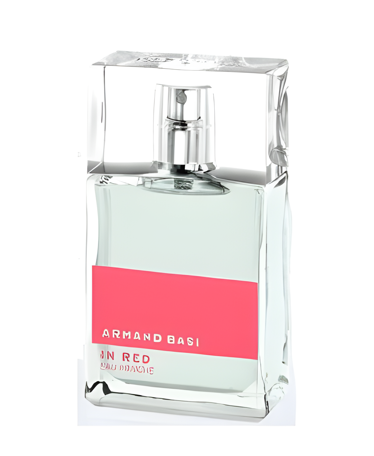 In Red Eau Fraiche by Armand Basi perfume bottle