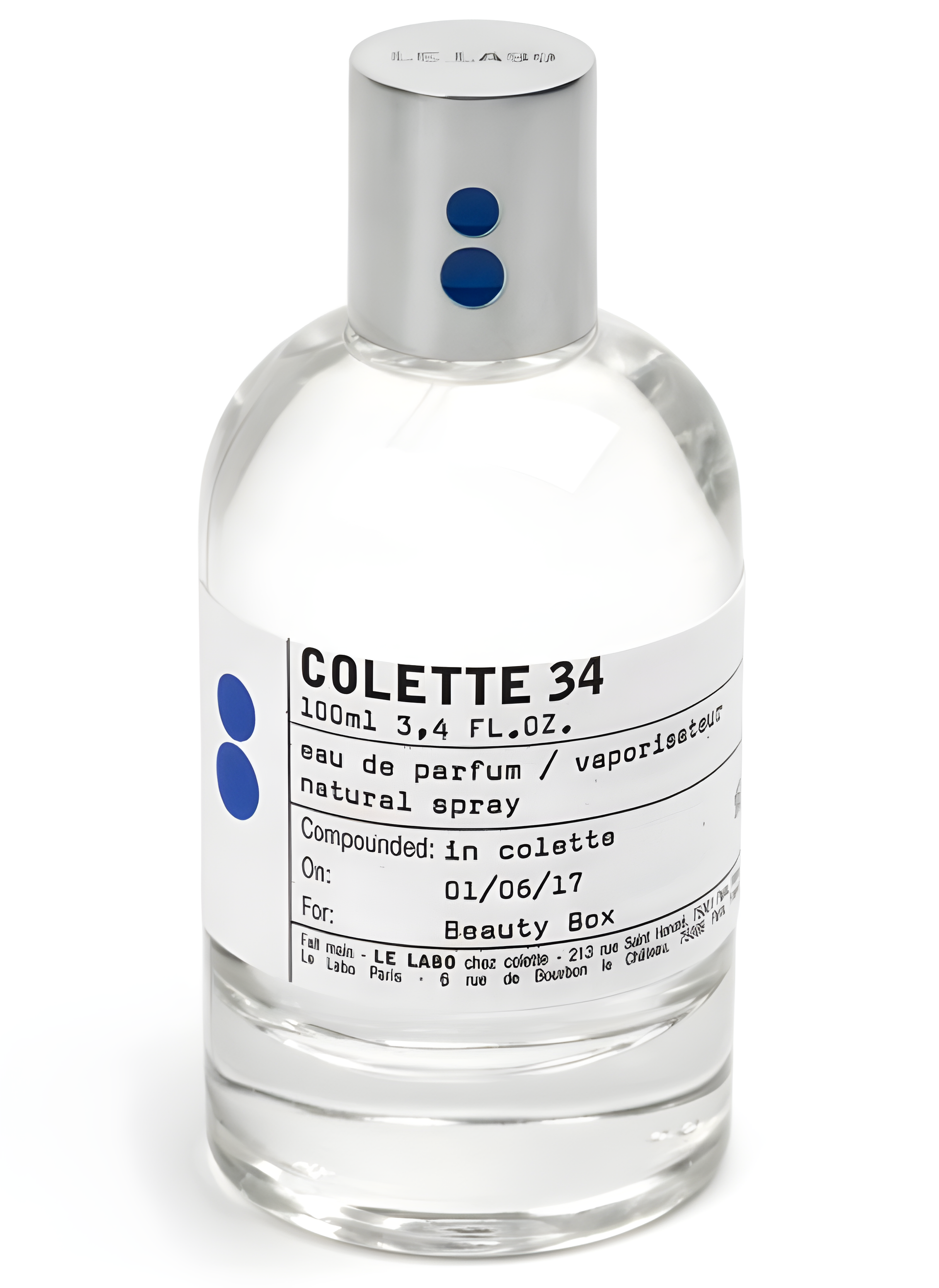 Colette 34 by Le Labo perfume bottle