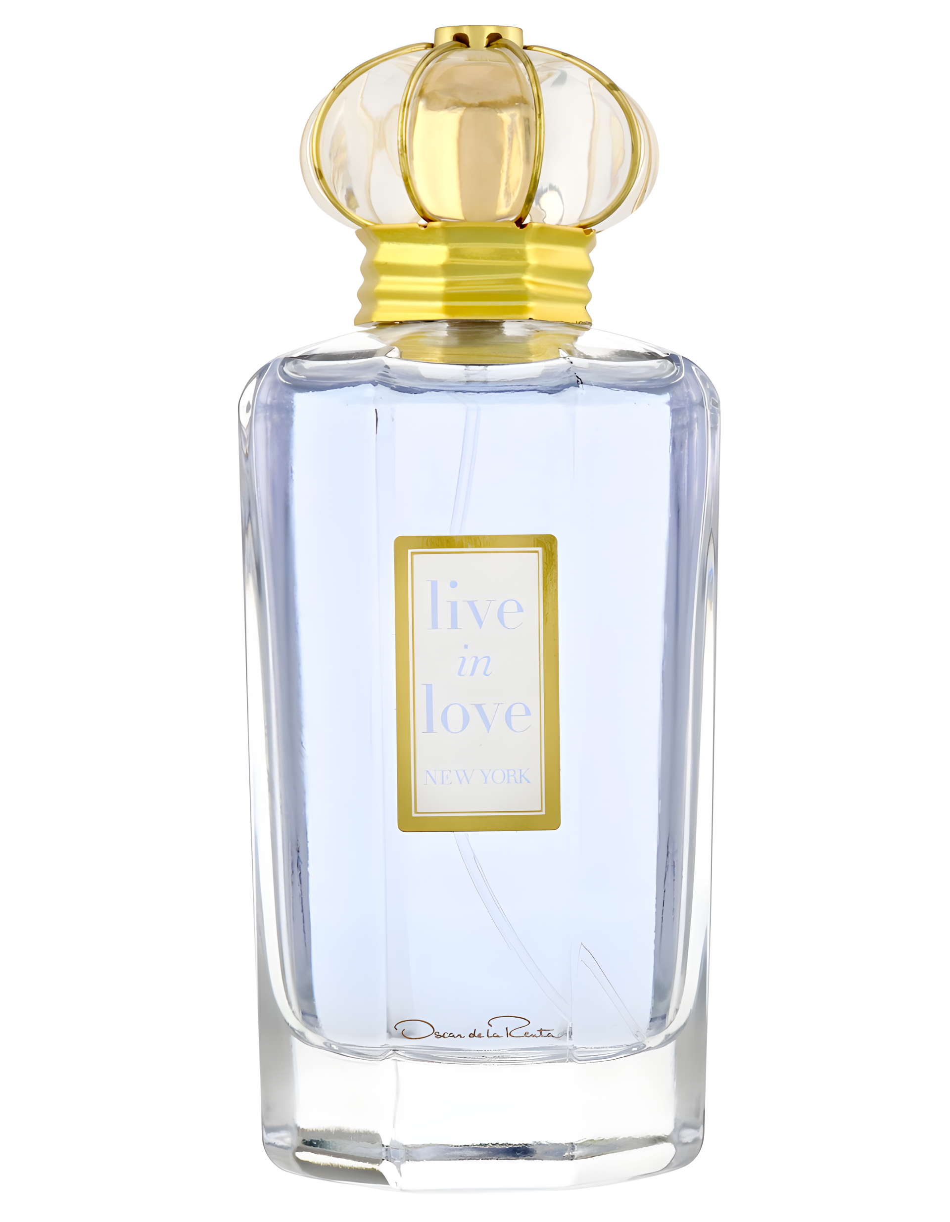Live in Love New York by Oscar de la Renta perfume bottle