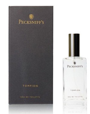 Tompion by Pecksniff's perfume bottle