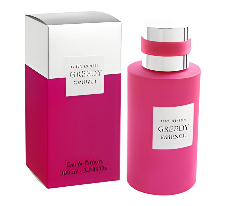 Greedy Essence by Weil perfume bottle