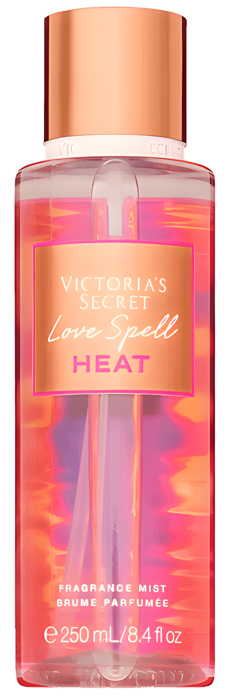 Love Spell Heat by Victoria's Secret perfume bottle