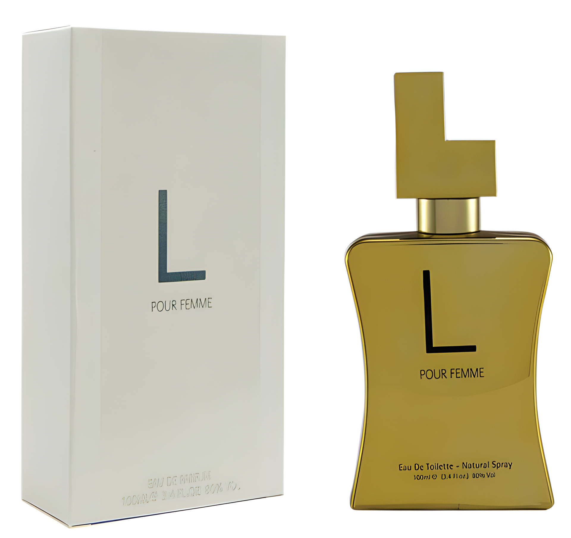 L Pour Femme by Laurelle London perfume bottle