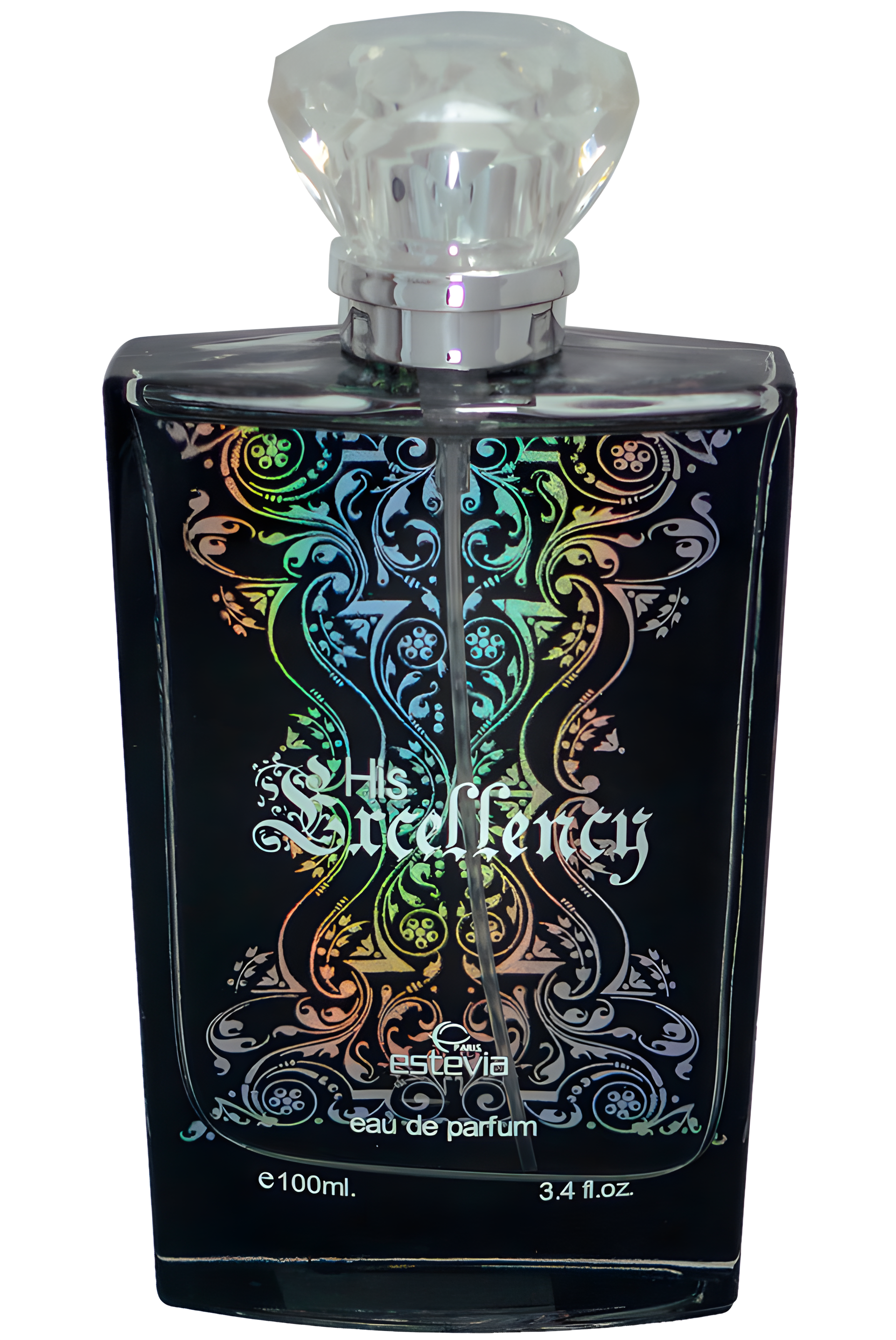His Excellency Black by Estevia Parfum perfume bottle