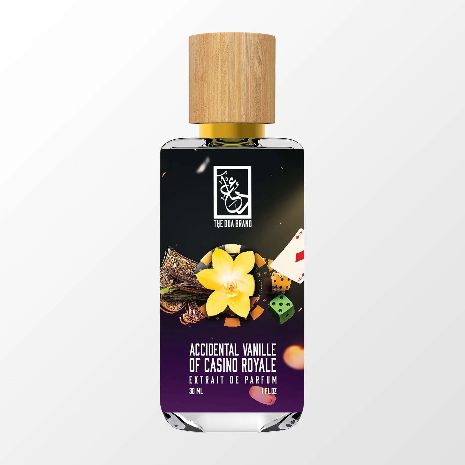 Accidental Vanille of Casino Royale by The Dua Brand perfume bottle