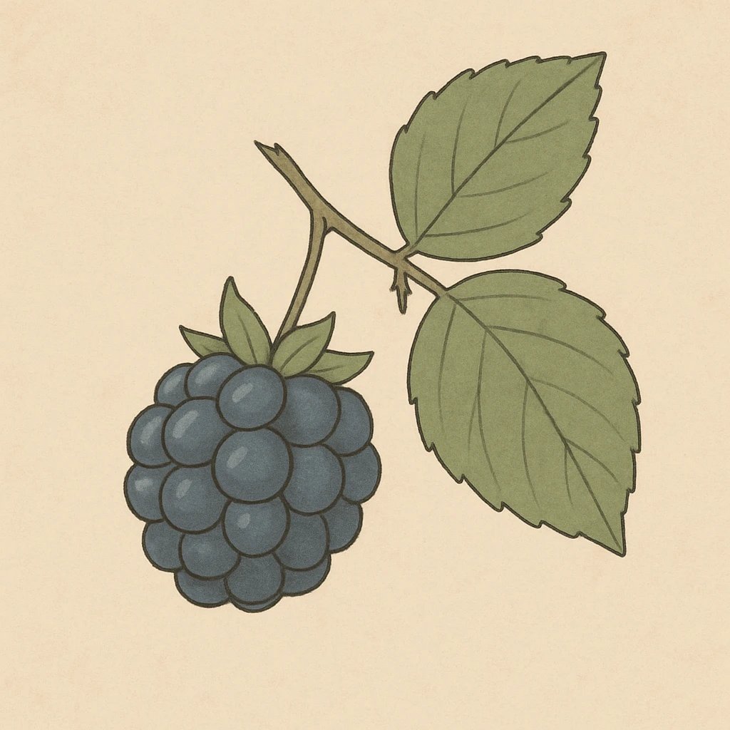 Picture of Dewberry note